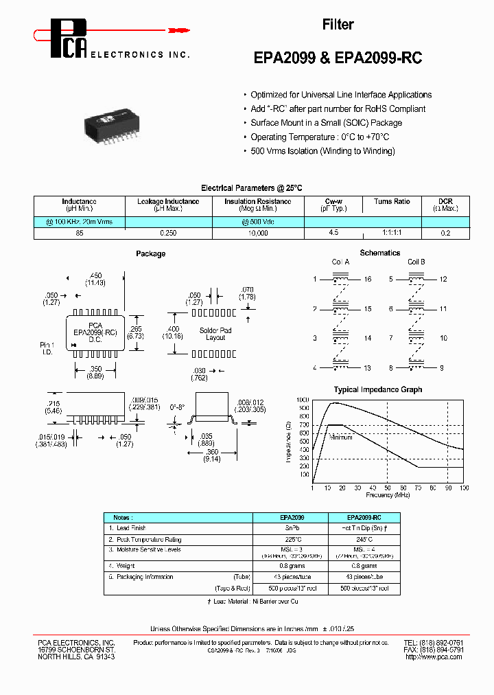 EPA2099_4787833.PDF Datasheet