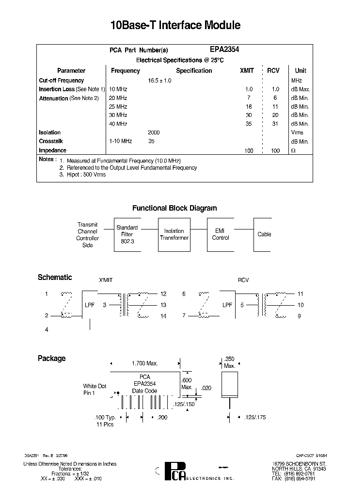 EPA2354_4621333.PDF Datasheet