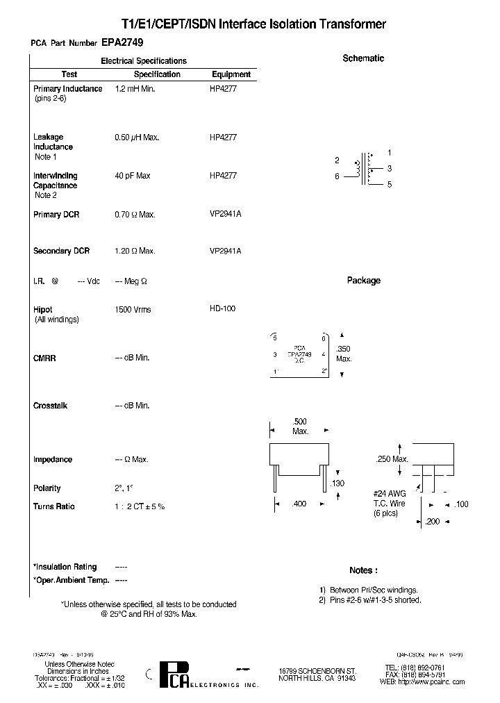 EPA2749_4627765.PDF Datasheet