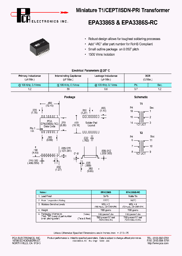 EPA3386S_4698024.PDF Datasheet
