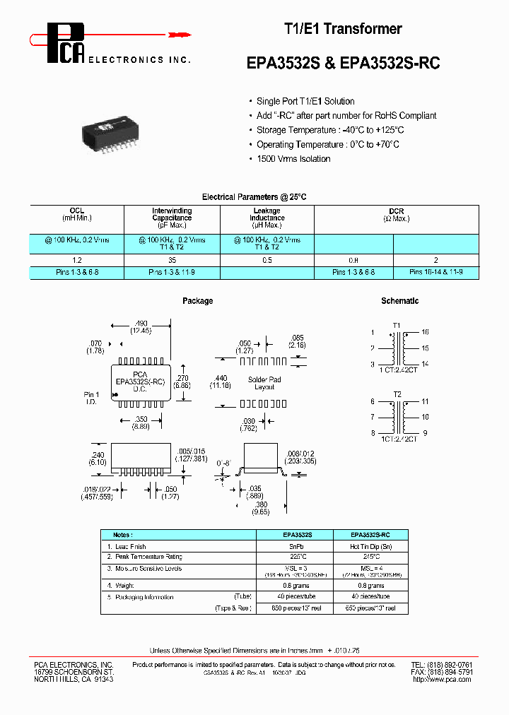 EPA3532S_4466291.PDF Datasheet