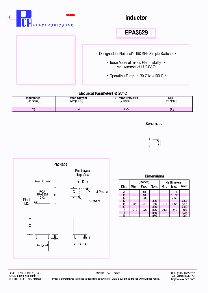 EPA3629_4708214.PDF Datasheet