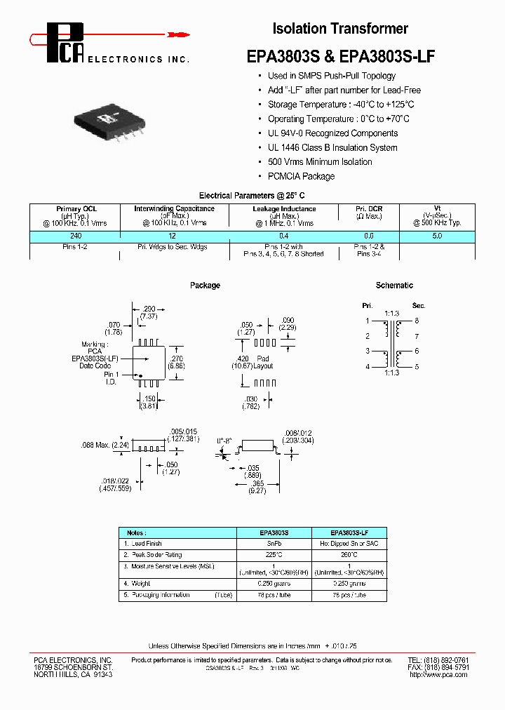 EPA3803S_4626902.PDF Datasheet