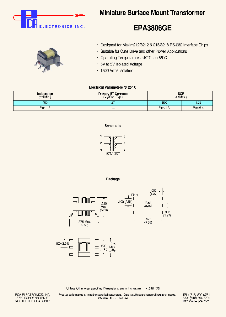 EPA3806GE_4626904.PDF Datasheet