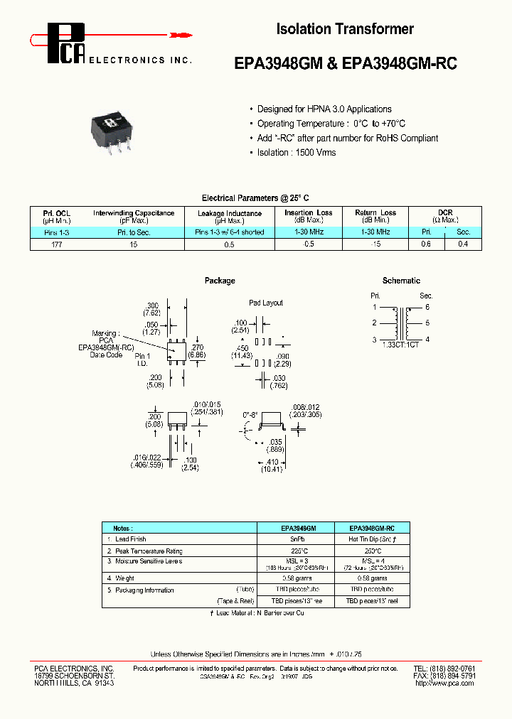 EPA3948GM_4721001.PDF Datasheet