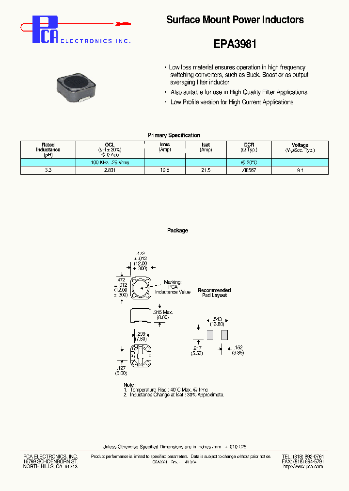 EPA3981_4575596.PDF Datasheet