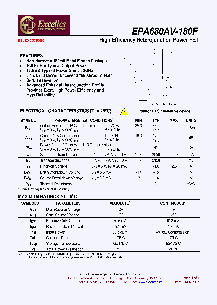 EPA680AV-180F_4484872.PDF Datasheet