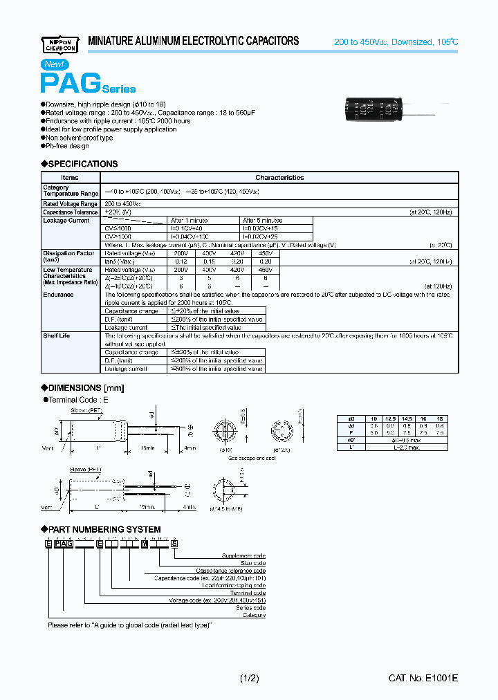 EPAG201ESS101MJ35S_4390610.PDF Datasheet