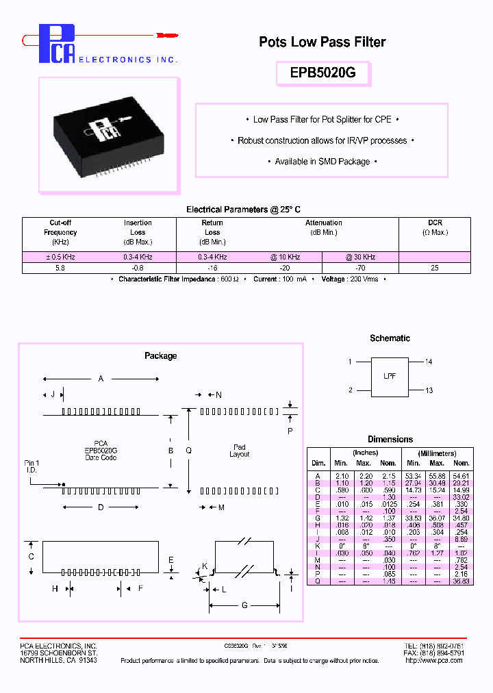 EPB5020G_4602782.PDF Datasheet