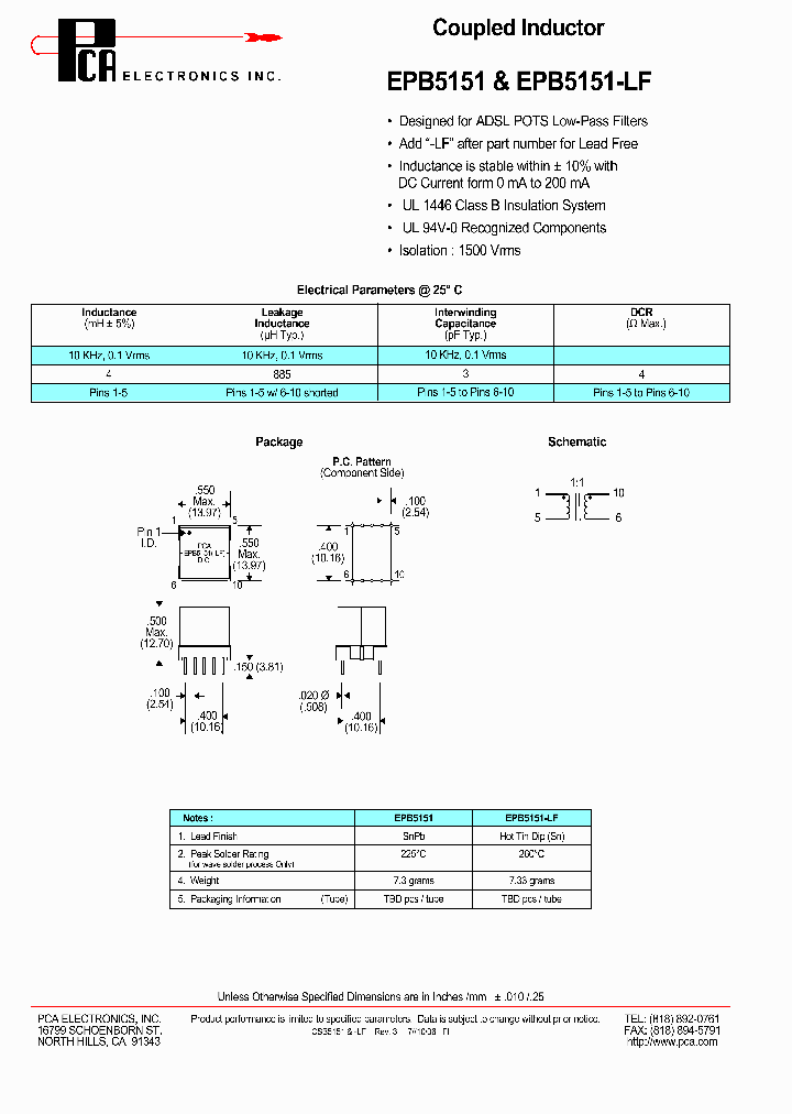 EPB5151_4479837.PDF Datasheet