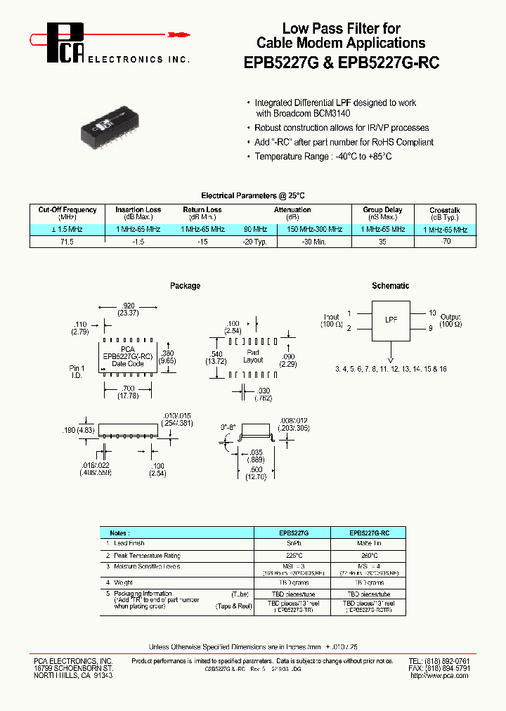 EPB5227G_4818274.PDF Datasheet
