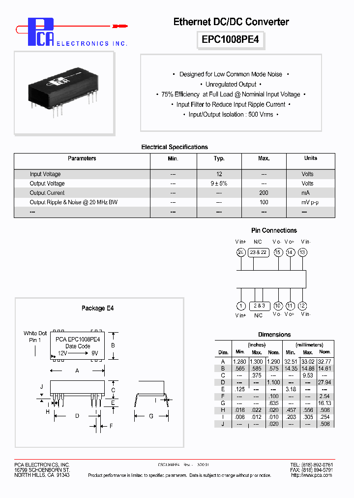EPC1008PE4_4722307.PDF Datasheet