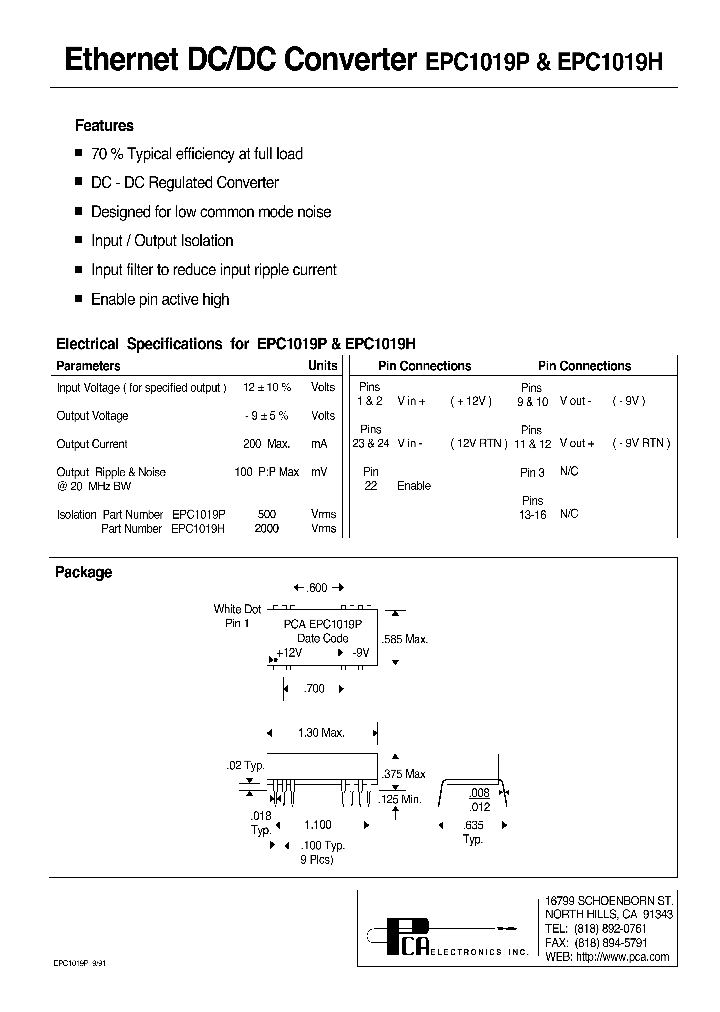 EPC1019P_4717285.PDF Datasheet