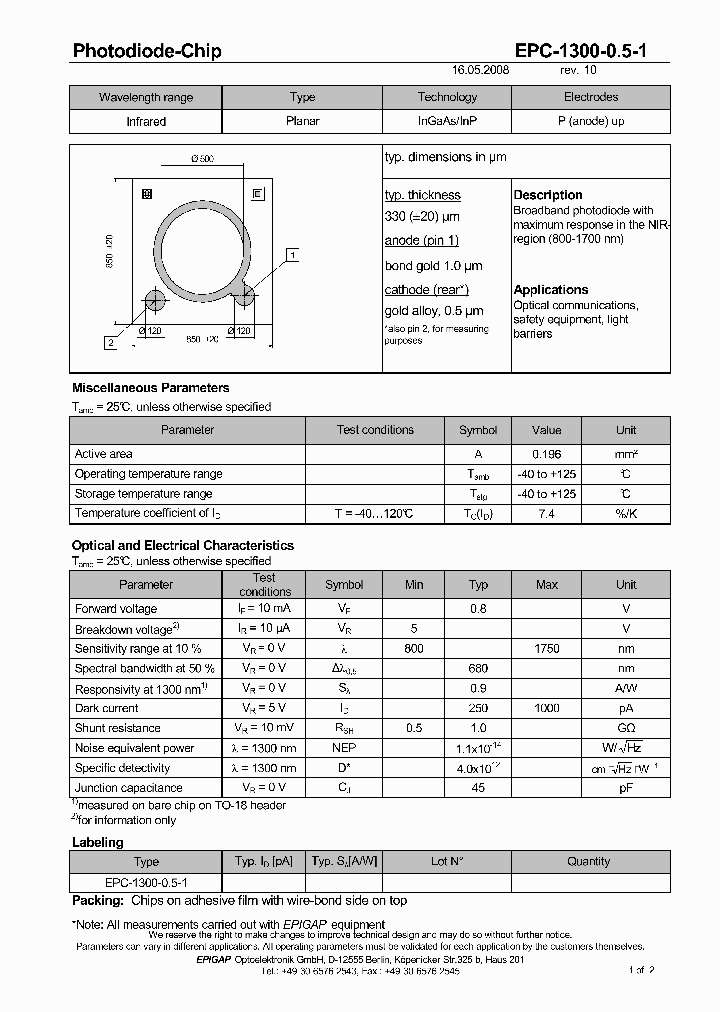 EPC-1300-05-1_4567126.PDF Datasheet