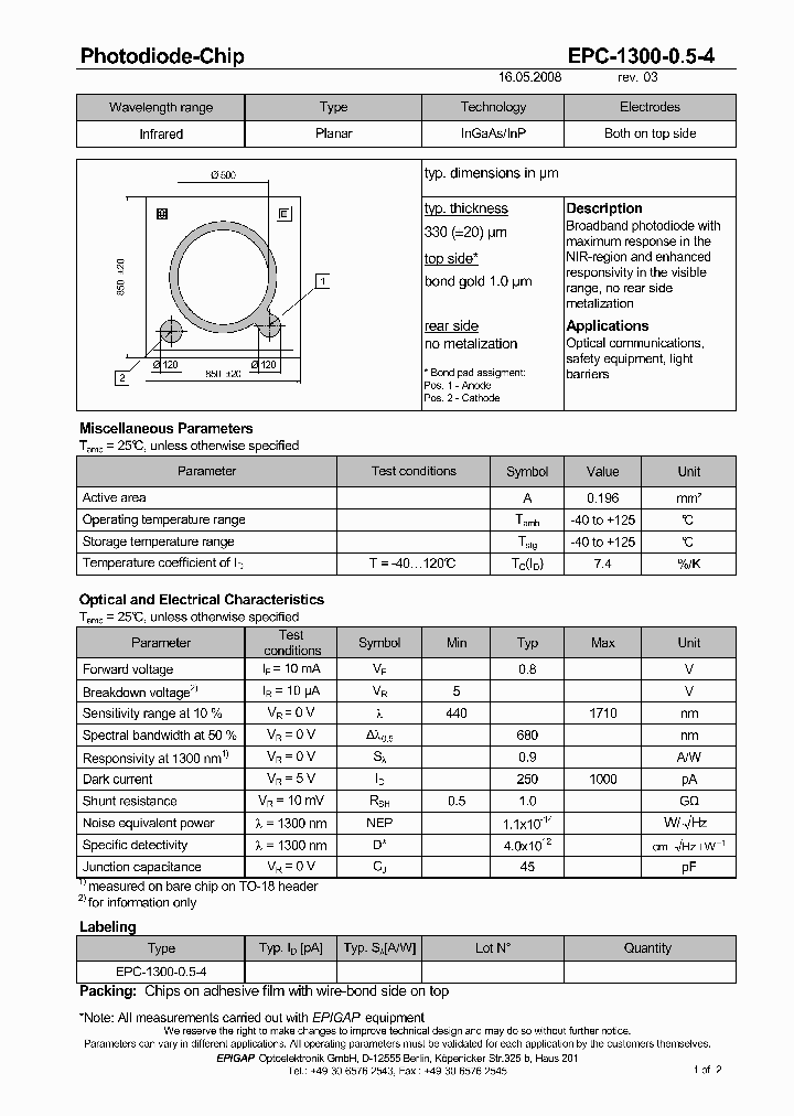 EPC-1300-05-4_4567129.PDF Datasheet