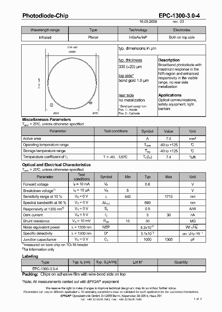 EPC-1300-30-4_4579126.PDF Datasheet
