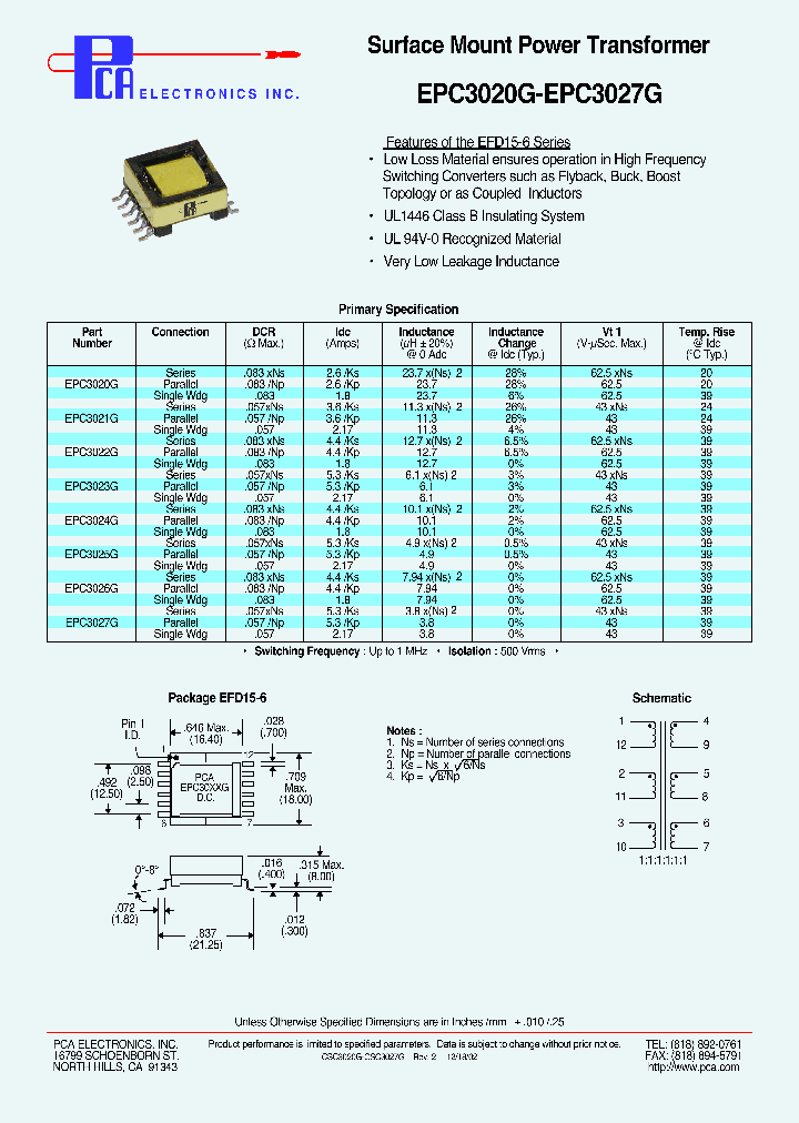 EPC3024G_4722125.PDF Datasheet