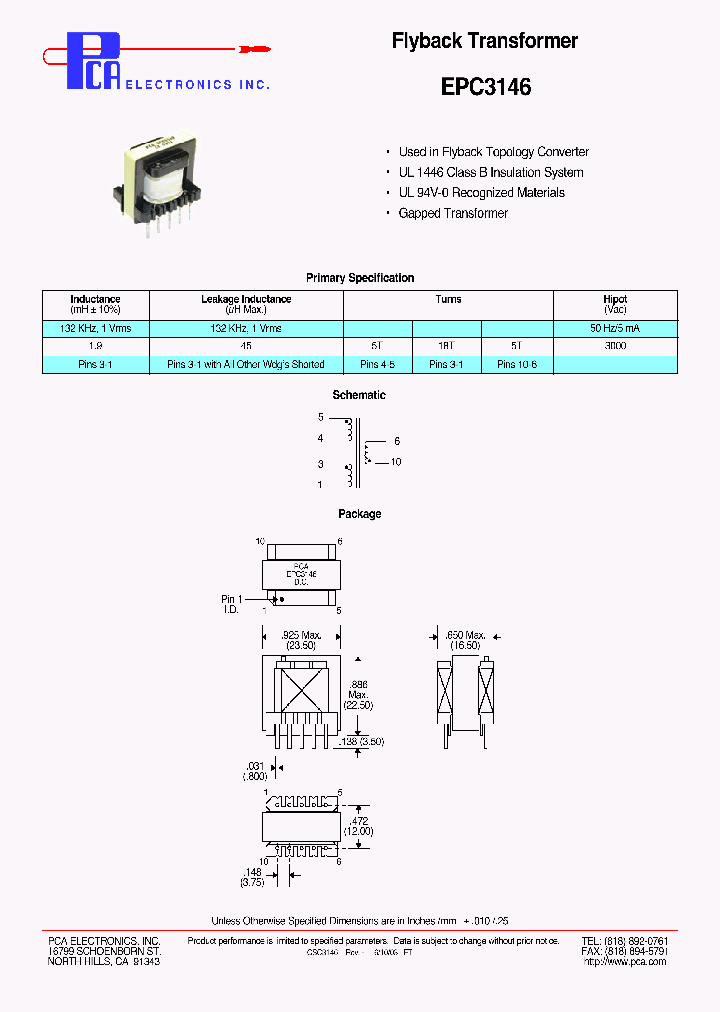 EPC3146_4479565.PDF Datasheet