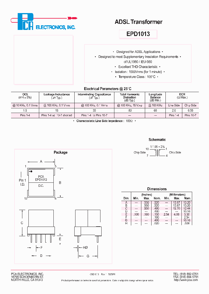 EPD1013_4629647.PDF Datasheet