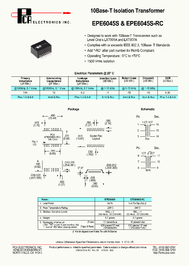 EPE6045S_4479537.PDF Datasheet
