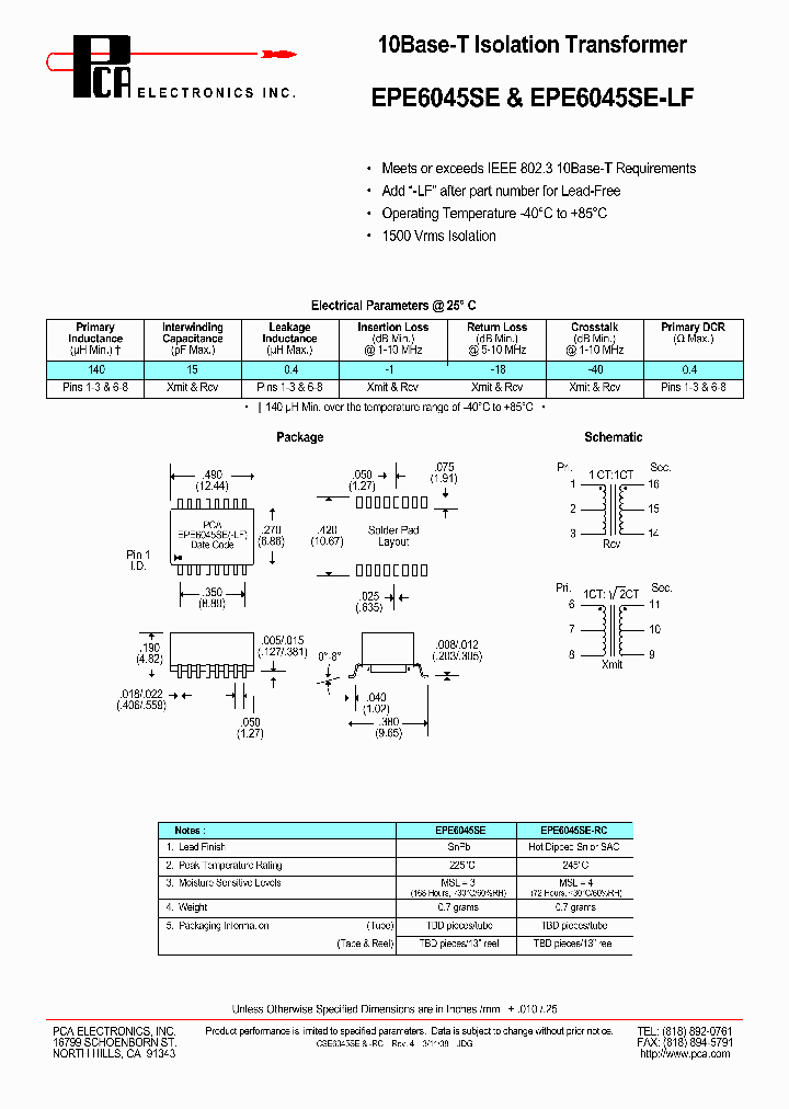 EPE6045SE_4479539.PDF Datasheet