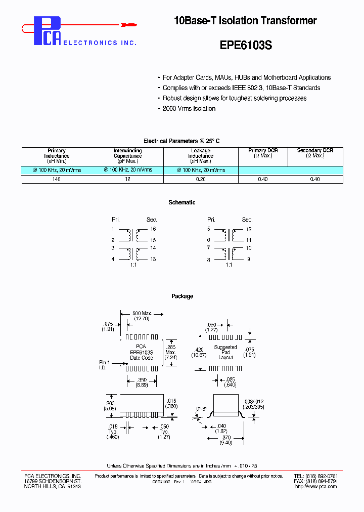 EPE6103S_4542932.PDF Datasheet