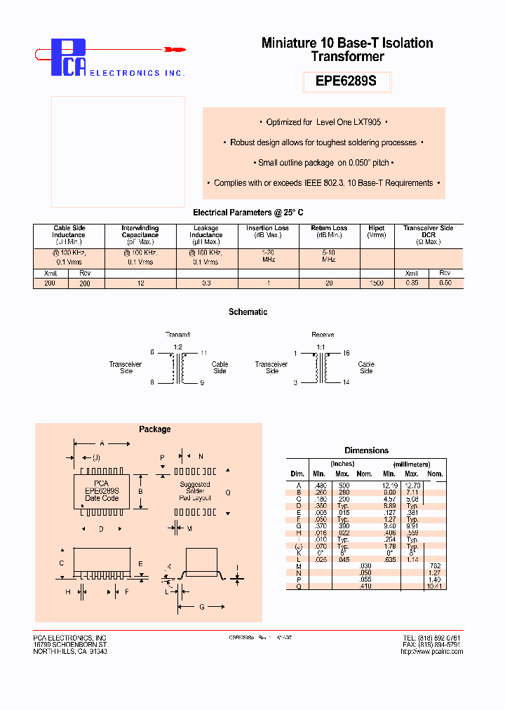 EPE6289S_4725431.PDF Datasheet