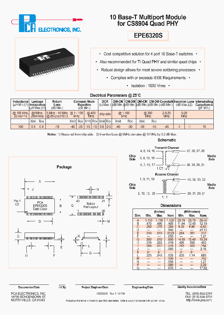 EPE6320S_4725440.PDF Datasheet