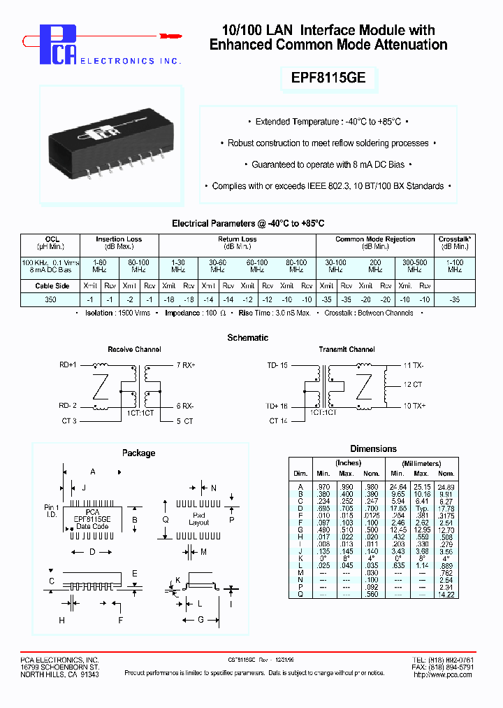EPF8115GE_4910423.PDF Datasheet