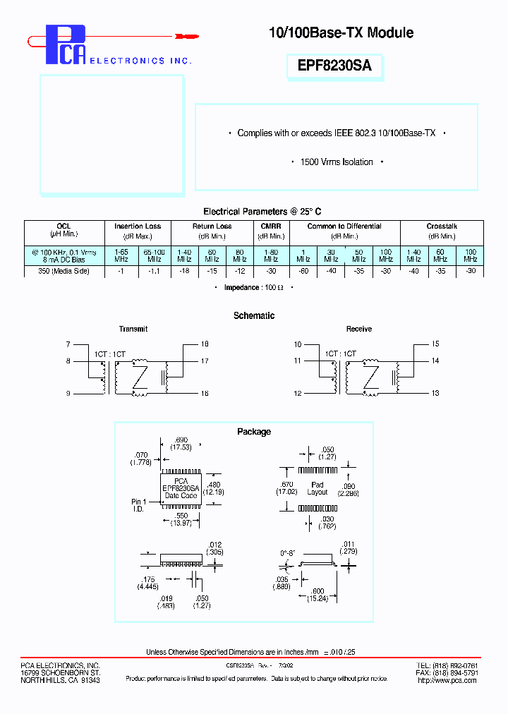 EPF8230SA_4710095.PDF Datasheet