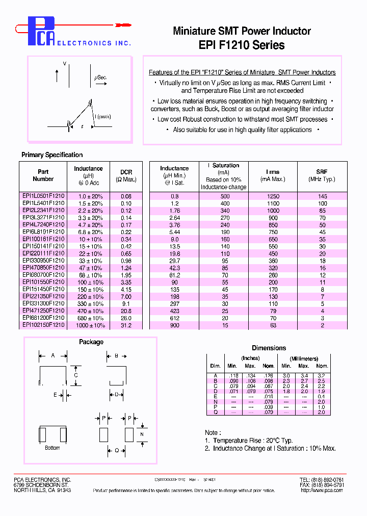EPI102150F1210_4547705.PDF Datasheet