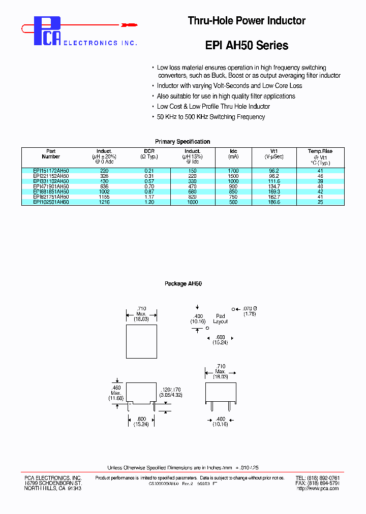 EPI151172AH50_4508932.PDF Datasheet