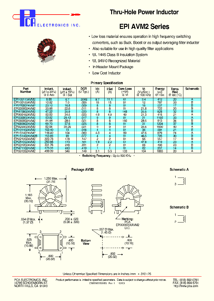 EPI500492AVM2_4470405.PDF Datasheet