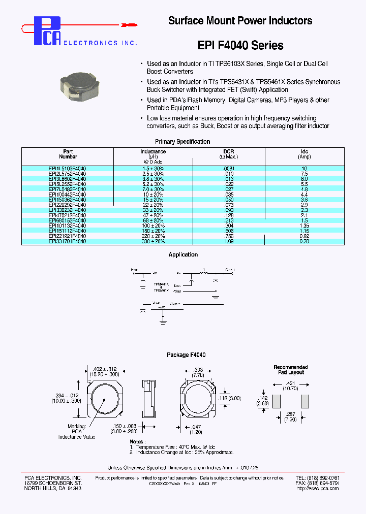 EPI5L2552F4040_4516369.PDF Datasheet
