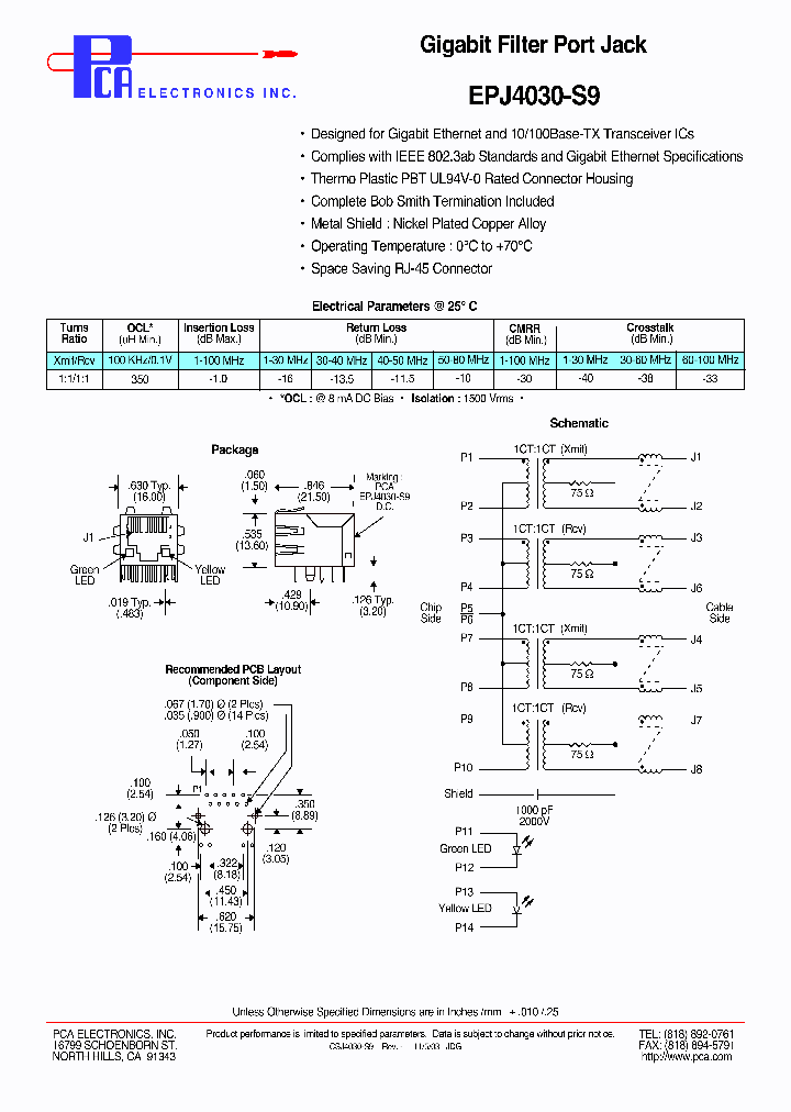 EPJ4030-S9_4850300.PDF Datasheet
