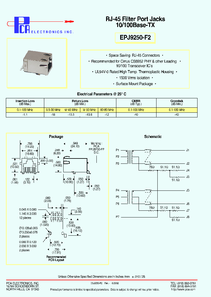 EPJ9250-F2_4571981.PDF Datasheet