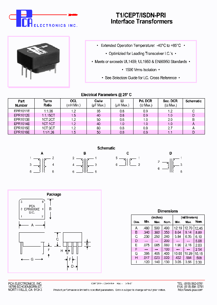 EPR1011E_4589641.PDF Datasheet