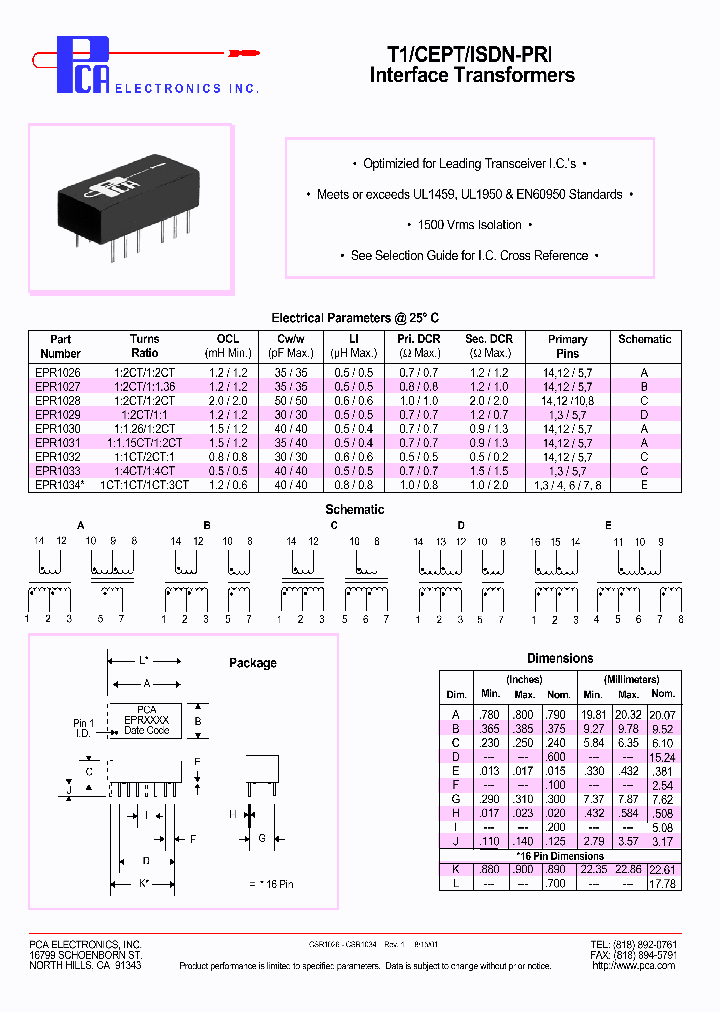 EPR1030_4477251.PDF Datasheet