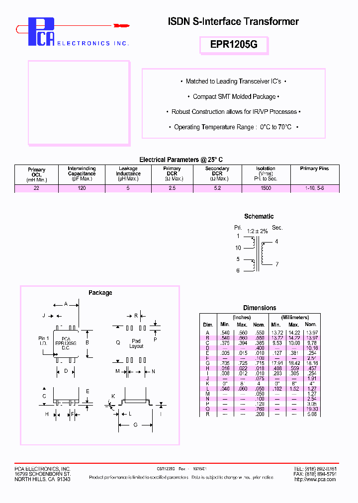 EPR1205G_4828460.PDF Datasheet
