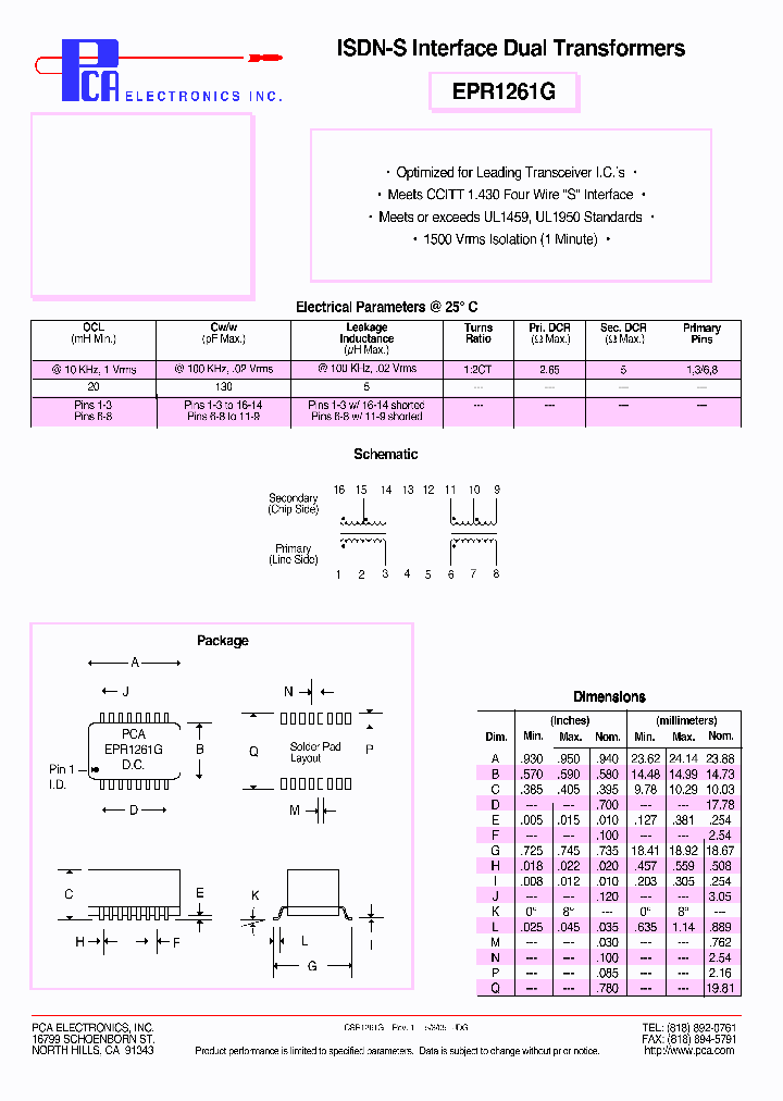 EPR1261G_4828447.PDF Datasheet