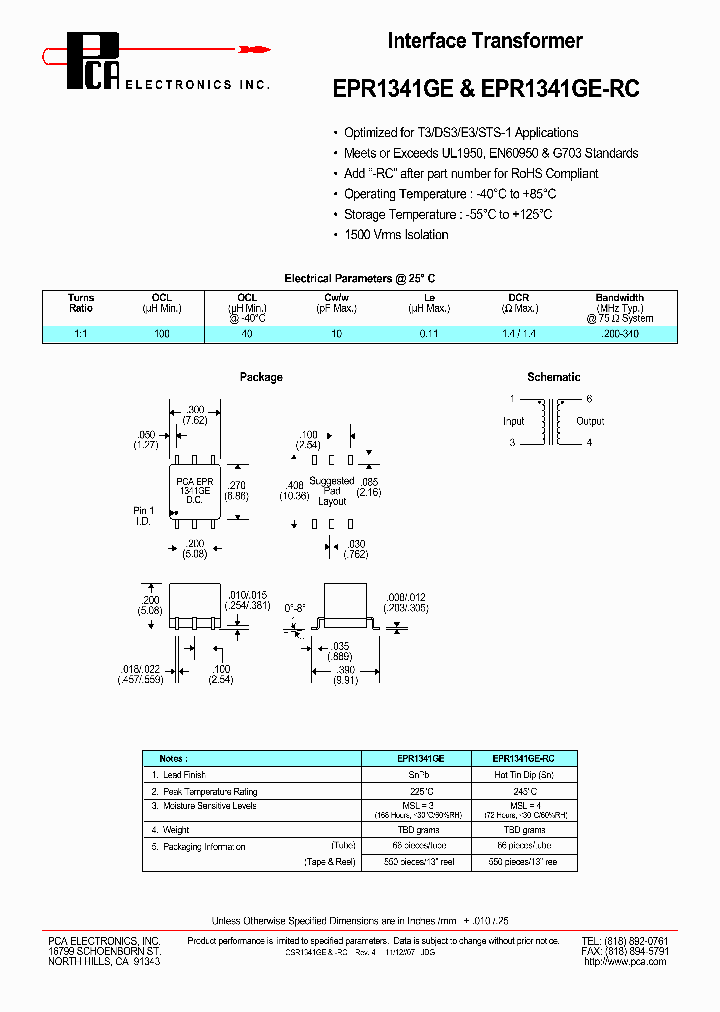 EPR1341GE_4508188.PDF Datasheet
