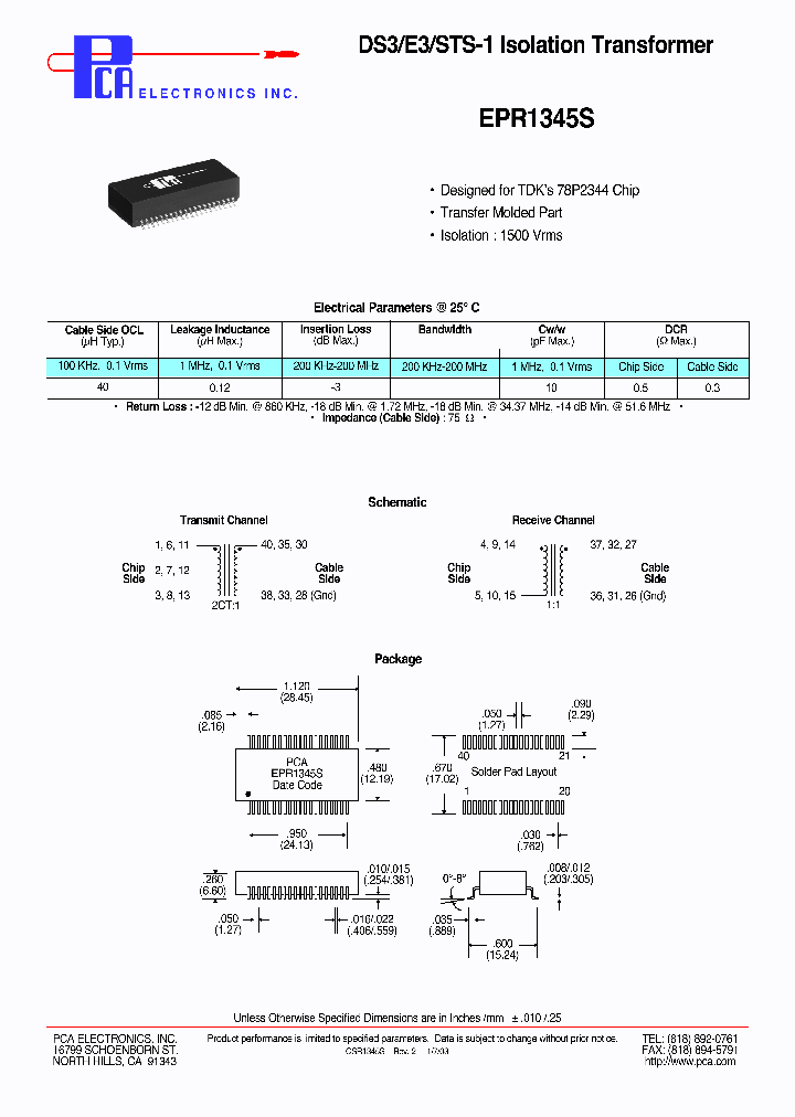 EPR1345S_4508190.PDF Datasheet