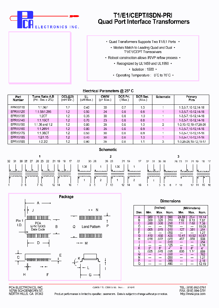 EPR1511S_4507323.PDF Datasheet