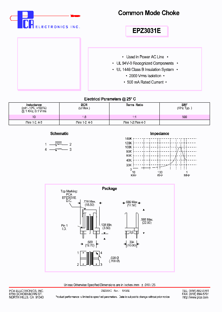 EPZ3031E_4832271.PDF Datasheet