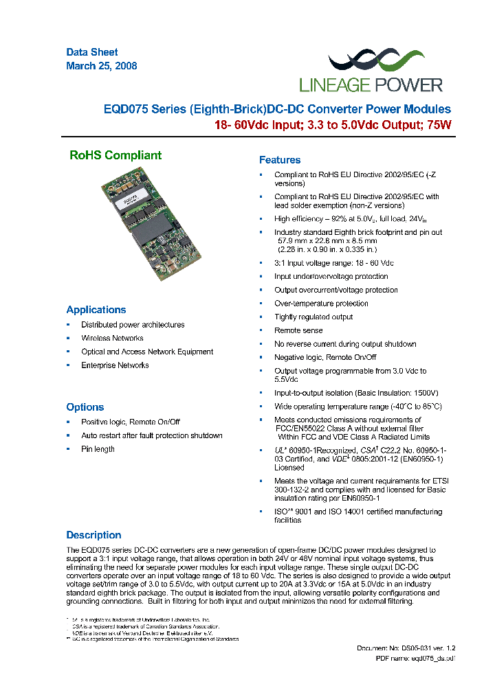 EQD075A1_4642534.PDF Datasheet