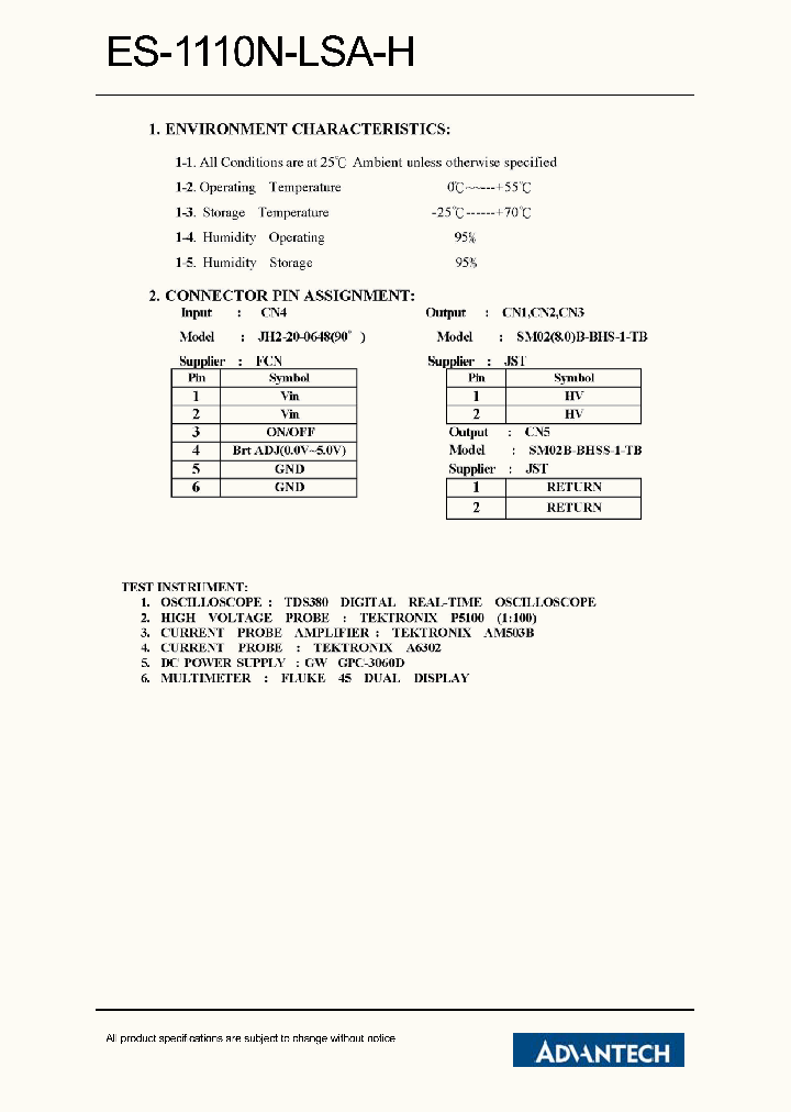 ES-1110N-LSA-H_4541596.PDF Datasheet