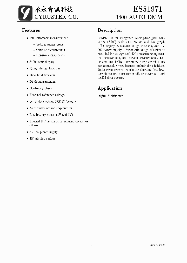 ES51971_4796637.PDF Datasheet