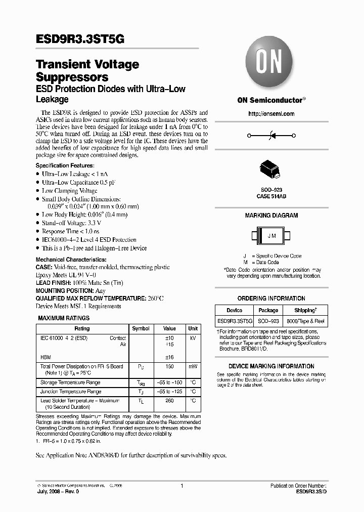 ESD9R33ST5G_4643010.PDF Datasheet