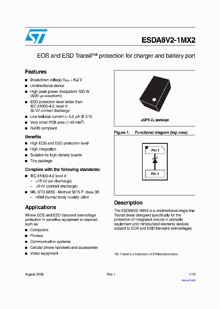 ESDA8V2-1MX2_4280431.PDF Datasheet