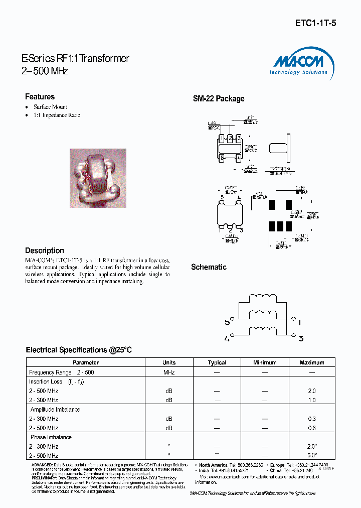 ETC1-1T-5_4524709.PDF Datasheet